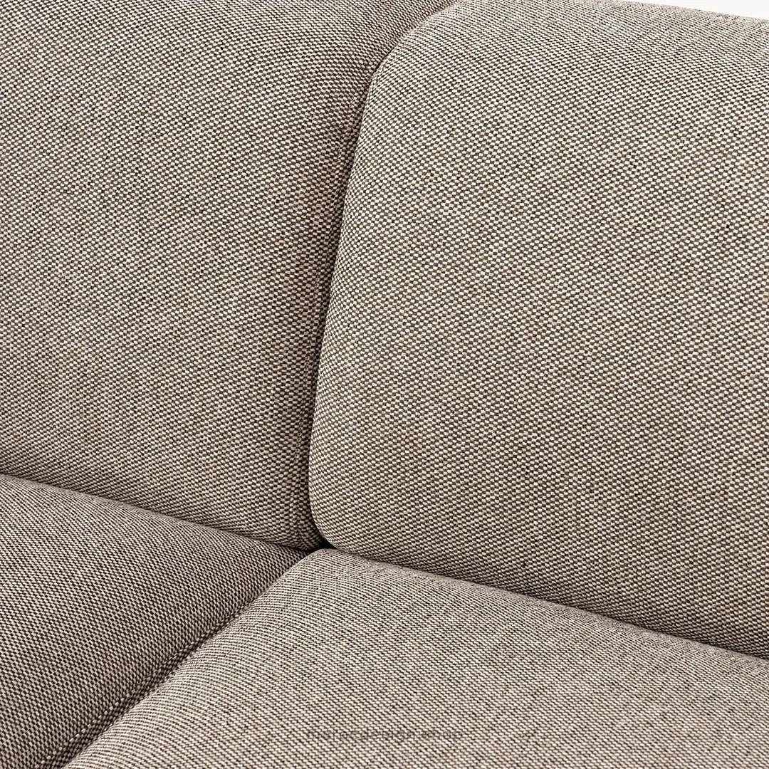 Canapé 3 Places Droit MELVANA – Grège | Maroc Design-canapé, fauteil, Pouf, Meridienne-Maroc Design-Sans Pouf-Maroc Design