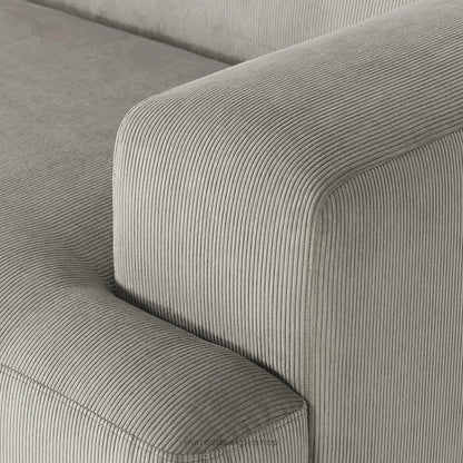 Canapé 3 Places Droit MELVANA – Gris | Maroc Design-canapé, fauteil, Pouf, Meridienne-Maroc Design-Sans Pouf-Maroc Design