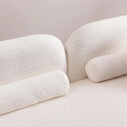 Canapé DIZER Maroc Design – Canapé Moderne en Tissu Bouclette Blanc pour Salon Élégant et Confortable | Maroc Design-canapé, fauteil, Meridienne,-Maroc Design-180cm-Maroc Design