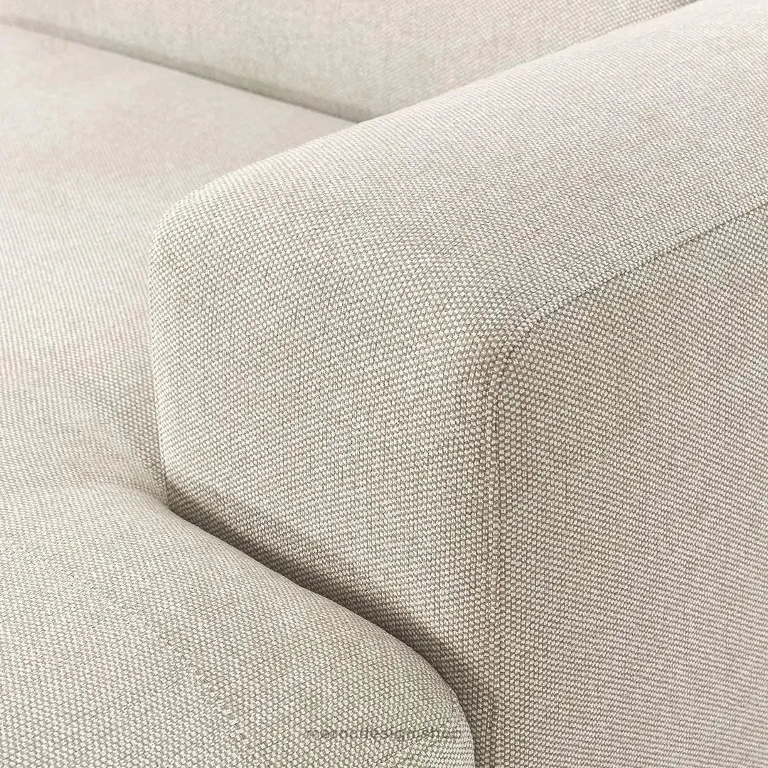 Canapé MELVANA 5 PLACES XXL Blanc-Cassé – Confort et Élégance | Maroc Design-canapé, fauteil, Pouf, Meridienne-Maroc Design-Maroc Design