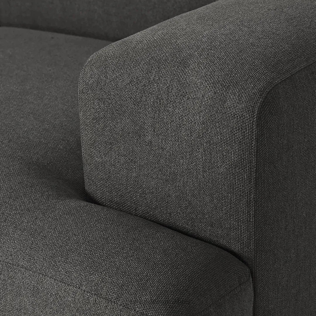 Canapé MELVANA XXL 5 Places Gris Anthracite – Mobilité et Confort | Maroc Design-canapé, fauteil, Pouf, Meridienne-Maroc Design-Maroc Design