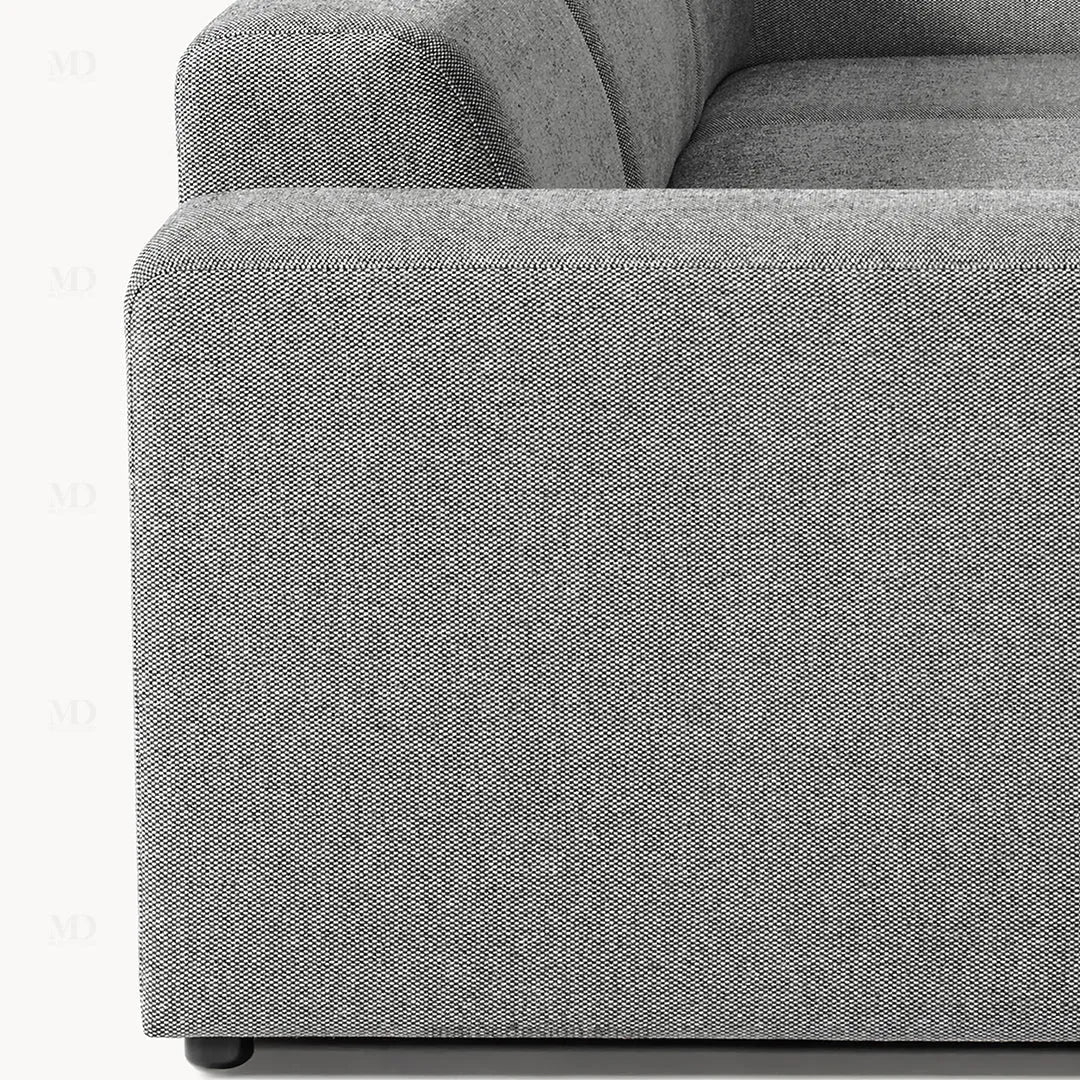 Canapé Melvana XXL 5 Places Gris Foncé – Confort Haute Densité | Maroc Design-canapé, fauteil, Pouf, Meridienne-Maroc Design-Maroc Design