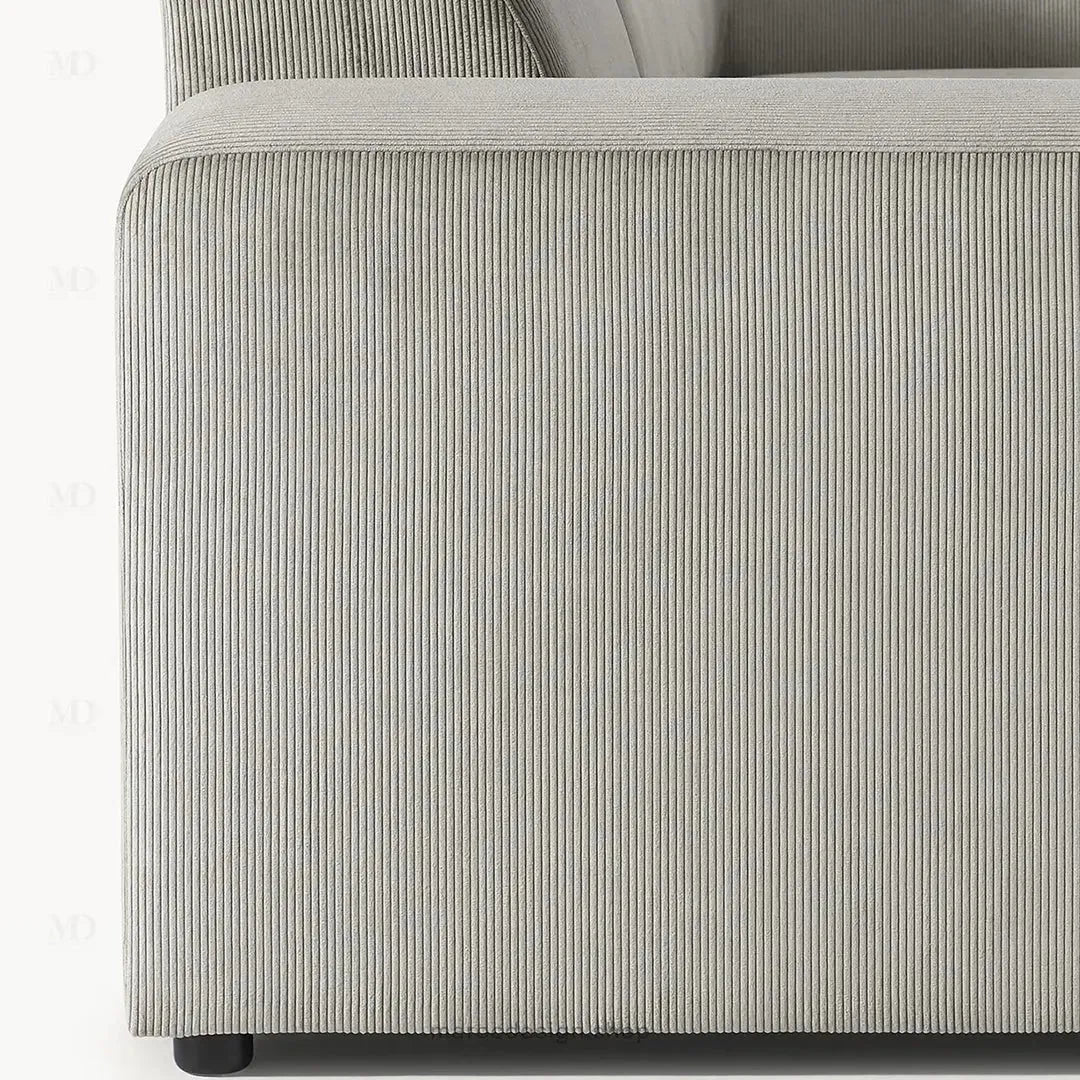 Canapé d'Angle MELVANA 5 Places XXL Gris – Confort & Élégance | Maroc Design-canapé, fauteil, Pouf, Meridienne-Maroc Design-Maroc Design