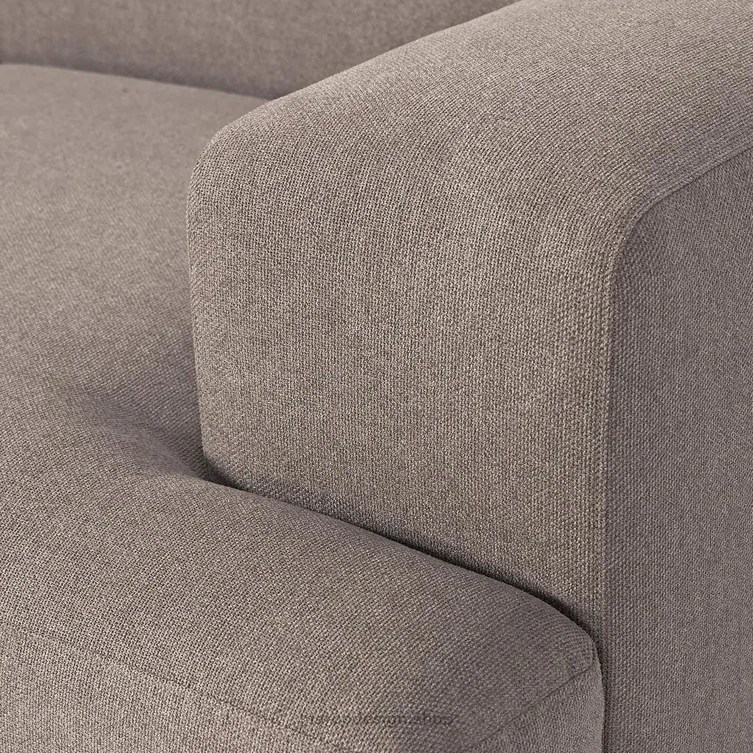 Canapé d’Angle Melvana 5 Places XXL Taupe – Élégance et Confort | Maroc Design-canapé, fauteil, Pouf, Meridienne-Maroc Design-Maroc Design