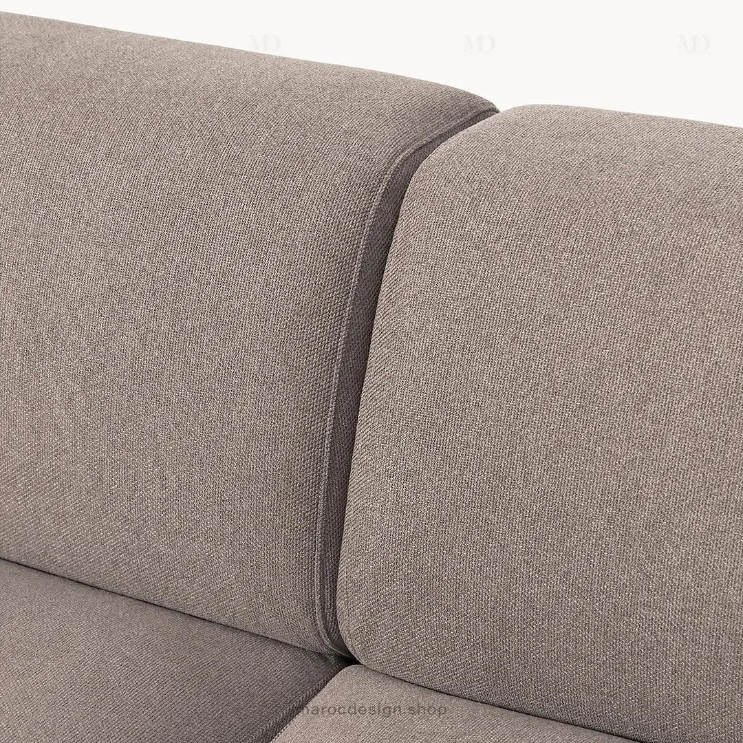 Canapé d’Angle Melvana 5 Places XXL Taupe – Élégance et Confort | Maroc Design-canapé, fauteil, Pouf, Meridienne-Maroc Design-Maroc Design