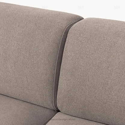 Canapé d’Angle Melvana 5 Places XXL Taupe – Élégance et Confort | Maroc Design-canapé, fauteil, Pouf, Meridienne-Maroc Design-Maroc Design