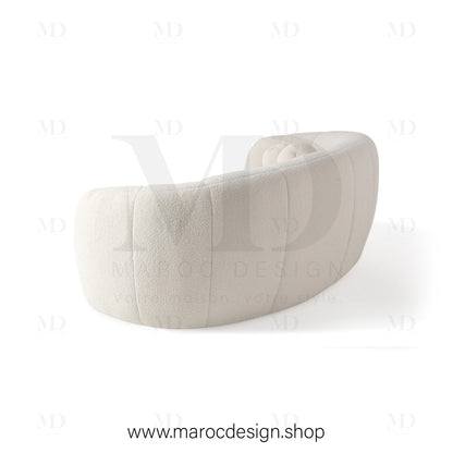 Canapé ALEXIS 3 Places Blanc – Design Moderne & Confort Haut de Gamme | Maroc Design