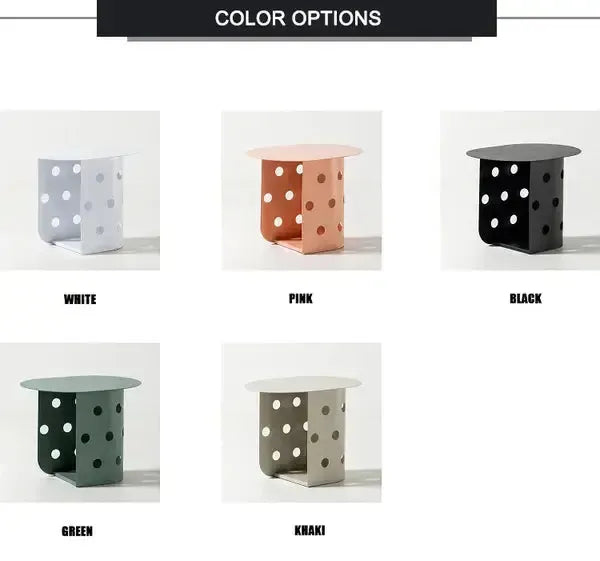 DEISY – Table d'Appoint Polyvalente pour Éclairer Votre Espace / Maroc Design-Table Basse Salon Séjour, table de chevet, Tables de coin, table gigogne-Maroc Design-Noir-Maroc Design