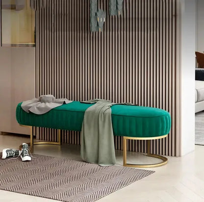 ELLY Banc, Découvrez le Confort et l’Élégance avec le de Maroc Design-Banc, Tabouret, Chambre, Réception-Maroc Design-Vert-Maroc Design