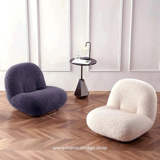Fauteuil Zenith / pour Salon, Séjour et Chambre à Coucher-canapé, fauteil, Meridienne,-Maroc Design-Blanc-Maroc Design