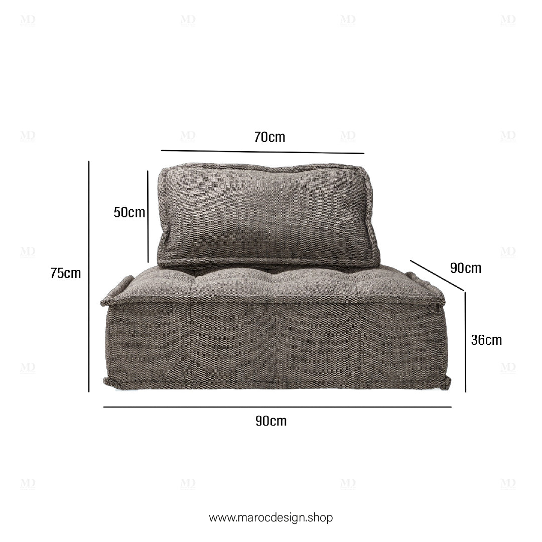 DOMINO Offrez-vous l'élégance modulable avec le canapé de Maroc Design