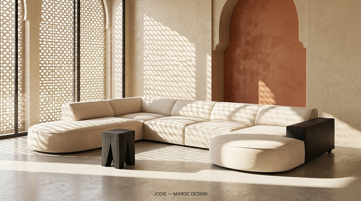 Canapés design – Angle, droits & modulables | Maroc Design