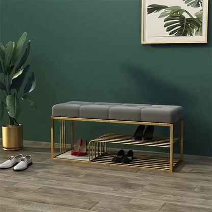 KALIBRE - Banc Pour Entrée, Salon / Chambre / Séjour / Suite...-Banc, Tabouret, Chambre, Réception-Maroc Design-Rose-Maroc Design