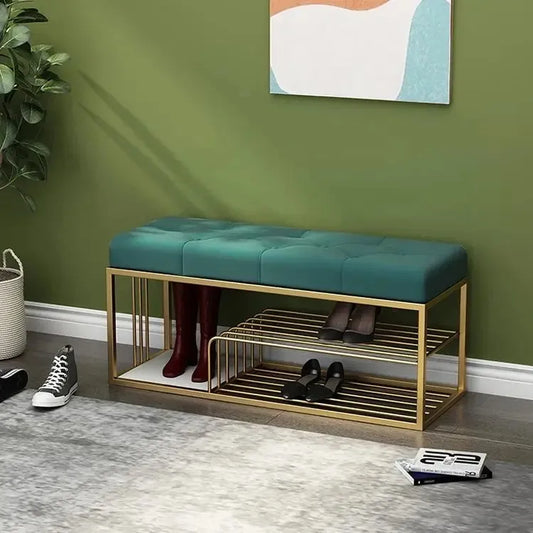 KALIBRE - Banc Pour Entrée, Salon / Chambre / Séjour / Suite...-Banc, Tabouret, Chambre, Réception-Maroc Design-Rose-Maroc Design