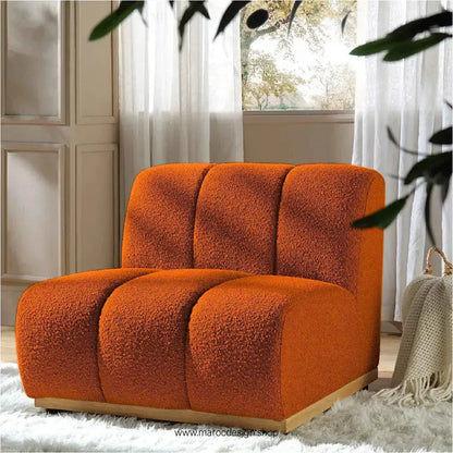 LEONY Simple & Corner Composer, personnalisé et Transformer votre salon-Canapé, Fauteil, Chaise, Pouf, Meridienne, Modilable,-Maroc Design-Blanc-Simple-Maroc Design