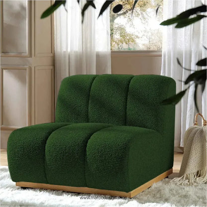 LEONY Simple & Corner Composer, personnalisé et Transformer votre salon-Canapé, Fauteil, Chaise, Pouf, Meridienne, Modilable,-Maroc Design-Blanc-Simple-Maroc Design
