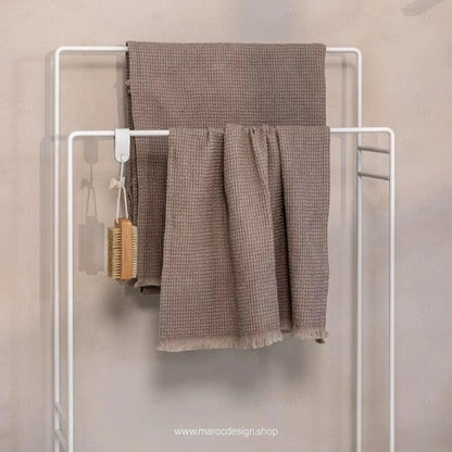 LISMA Porte-serviettes Accesoir Salle de Bain-Accesoire Salle de Bain-Maroc Design-Noir-Maroc Design