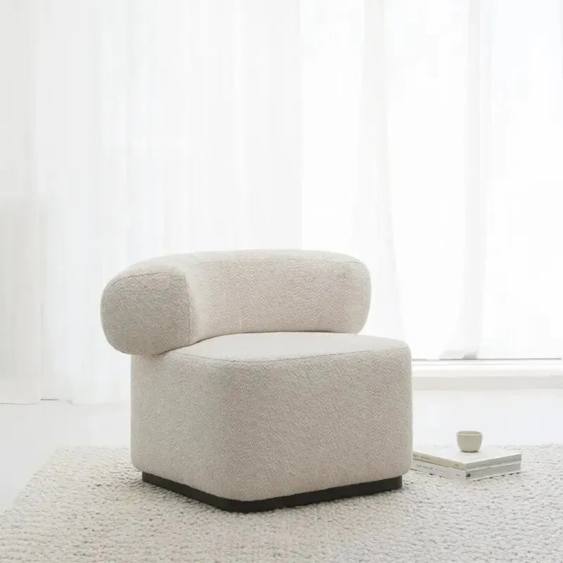 LUNA Chaise Longue – Élégance et Confort dans un Design Unique-Canapé, Fauteil, Chaise, Pouf, Meridienne, Modilable,-Maroc Design-Velours-Blanc-Maroc Design