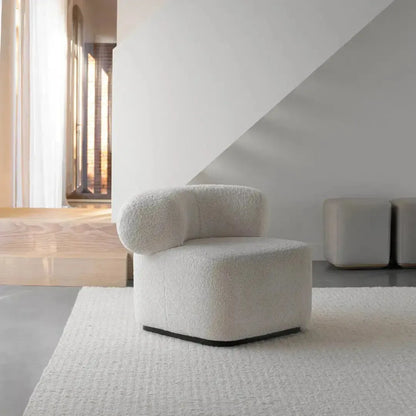 LUNA Chaise Longue – Élégance et Confort dans un Design Unique-Canapé, Fauteil, Chaise, Pouf, Meridienne, Modilable,-Maroc Design-Velours-Blanc-Maroc Design