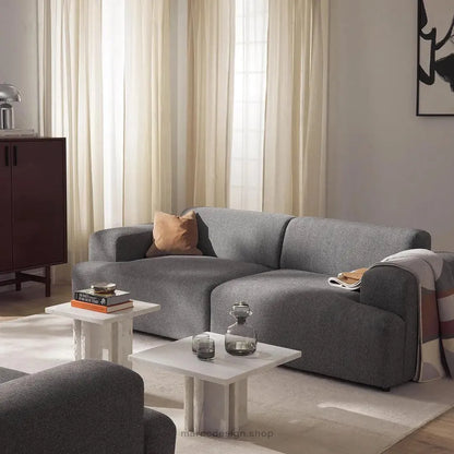 MELVANA 2 Places Large – Gris Foncé | Maroc Design-canapé, fauteil, Pouf, Meridienne-Maroc Design-Maroc Design