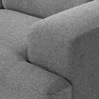 MELVANA 2 Places Large – Gris Foncé | Maroc Design-canapé, fauteil, Pouf, Meridienne-Maroc Design-Maroc Design