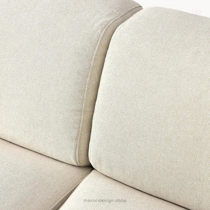 MELVANA 2 places Large / Blanc Cassé | Maroc Design-canapé, fauteil, Pouf, Meridienne-Maroc Design-Maroc Design