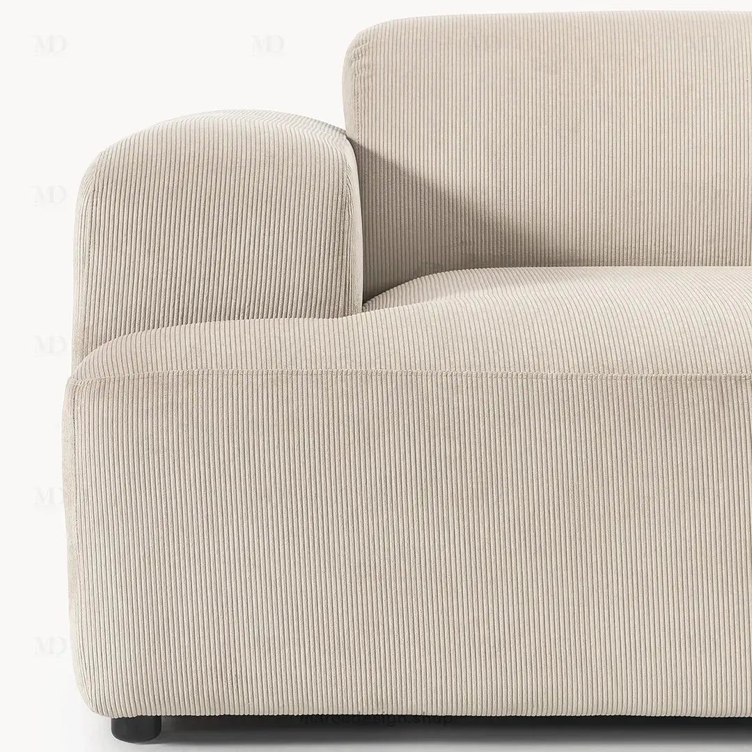 MELVANA Canapé 2 Places Large Beige – Élégance Moderne & Confort Raffiné | Maroc Design-canapé, fauteil, Pouf, Meridienne-Maroc Design-Maroc Design