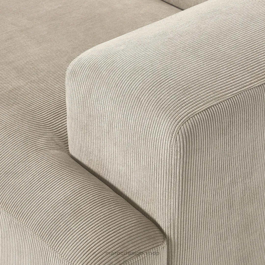 MELVANA Canapé 2 Places Large Beige – Élégance Moderne & Confort Raffiné | Maroc Design-canapé, fauteil, Pouf, Meridienne-Maroc Design-Maroc Design