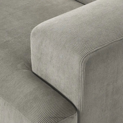 MELVANA Canapé 2 Places Large Gris – Design Moderne et Confort Haut de Gamme | Maroc Design-canapé, fauteil, Pouf, Meridienne-Maroc Design-Maroc Design