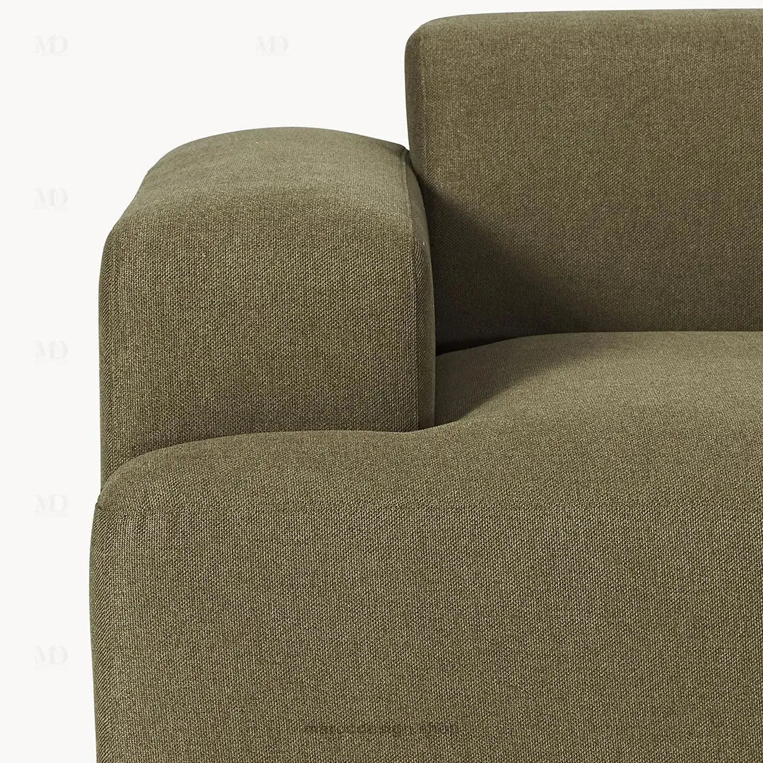 MELVANA Canapé 2 Places Large Vert Solitaire – Confort Nature & Design Haut de Gamme | Maroc Design-canapé, fauteil, Pouf, Meridienne-Maroc Design-Maroc Design