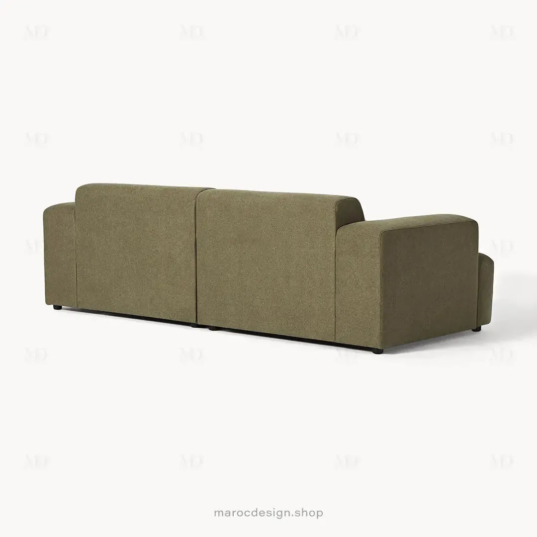 MELVANA Canapé 2 Places Large Vert Solitaire – Confort Nature & Design Haut de Gamme | Maroc Design-canapé, fauteil, Pouf, Meridienne-Maroc Design-Maroc Design