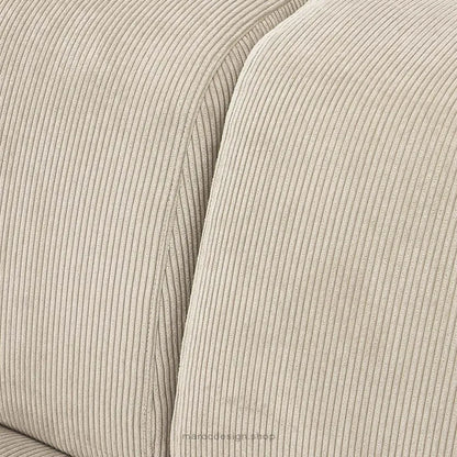 MELVANA – Canapé 2 Places (S) Beige-canapé, fauteil, Pouf, Meridienne-Maroc Design-Maroc Design