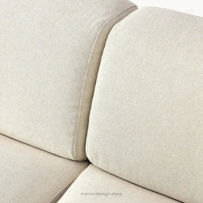 MELVANA – Canapé 2 Places (S) Blanc Cassé-canapé, fauteil, Pouf, Meridienne-Maroc Design-Maroc Design