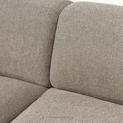 MELVANA – Canapé 2 Places (S) Grège-canapé, fauteil, Pouf, Meridienne-Maroc Design-Maroc Design