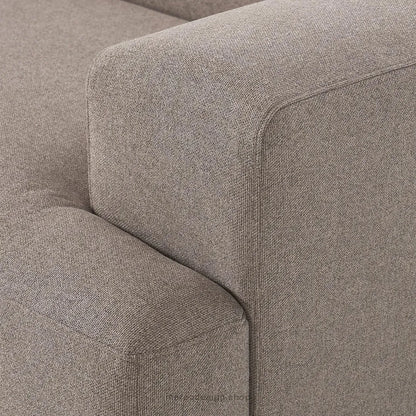 MELVANA – Canapé 2 Places (S) Taupe-canapé, fauteil, Pouf, Meridienne-Maroc Design-Maroc Design
