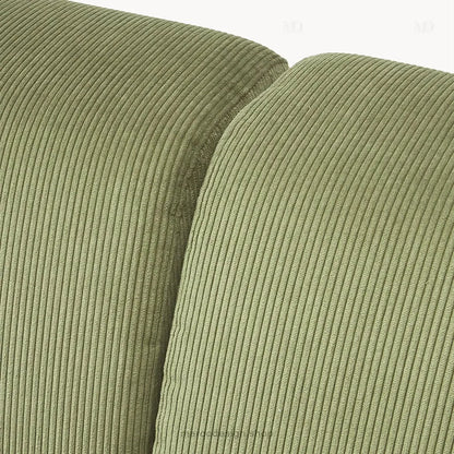 MELVANA – Canapé 2 Places (S) Vert Olive-canapé, fauteil, Pouf, Meridienne-Maroc Design-Maroc Design