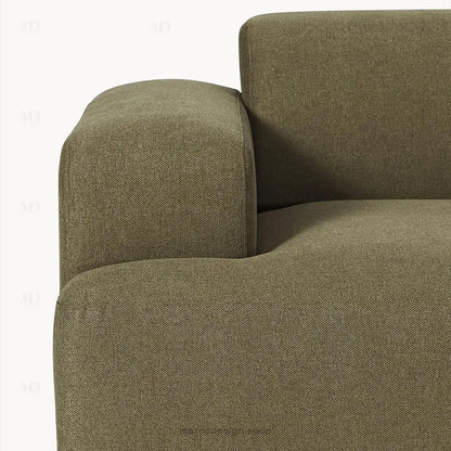 MELVANA – Canapé 2 Places (S) Vert Solitaire-canapé, fauteil, Pouf, Meridienne-Maroc Design-Maroc Design