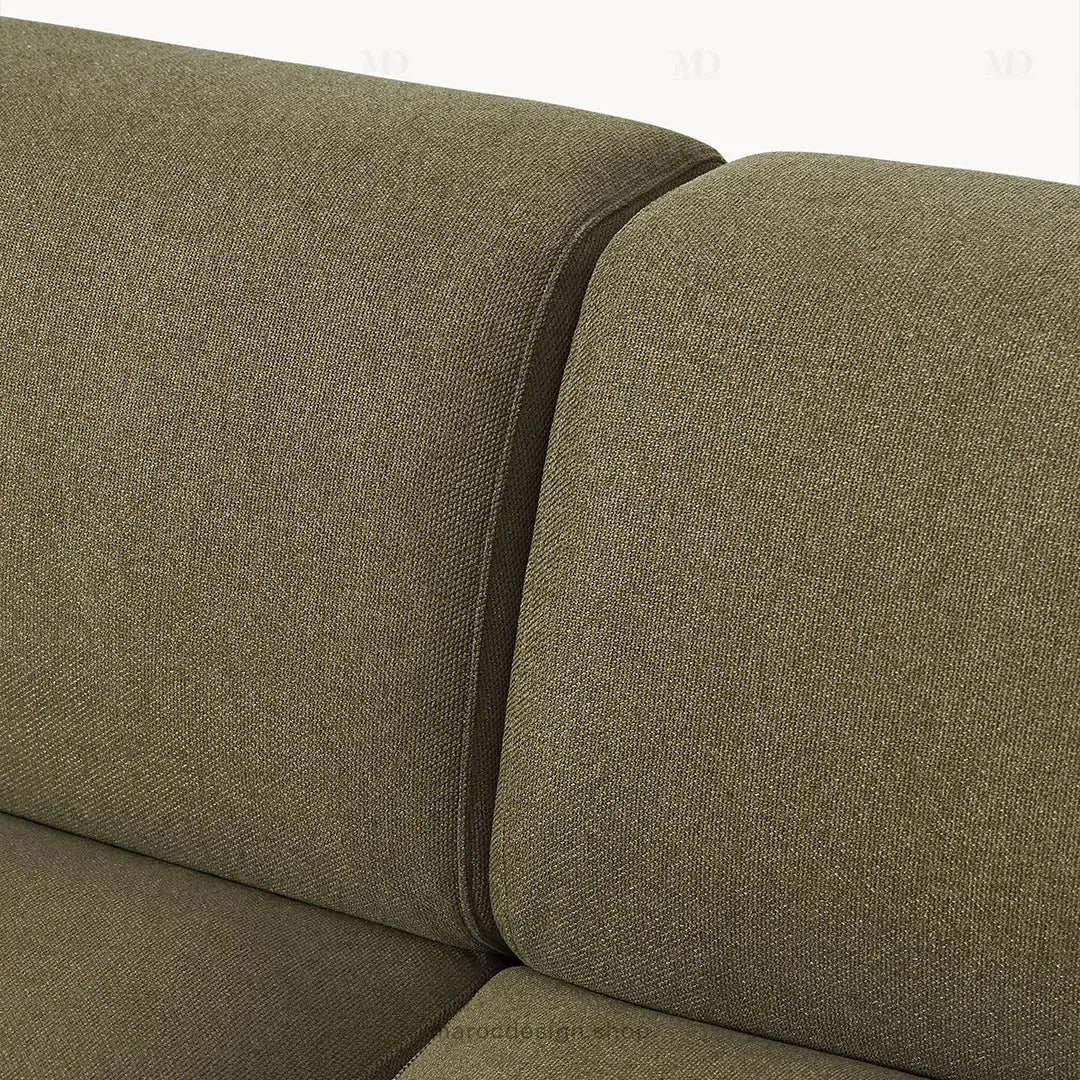 MELVANA – Canapé 2 Places (S) Vert Solitaire-canapé, fauteil, Pouf, Meridienne-Maroc Design-Maroc Design