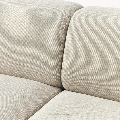 MELVANA – Canapé (S) 2 Places Beige-canapé, fauteil, Pouf, Meridienne-Maroc Design-Maroc Design