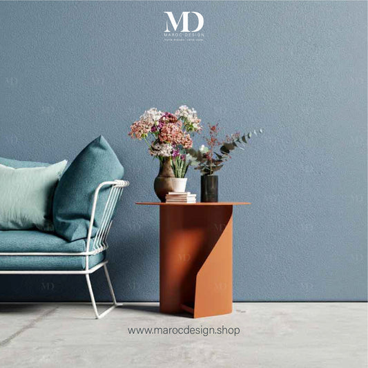 Table d’appoint META design moderne pour salon marocain luxe prix usine Rabat Casablanca Marrakech