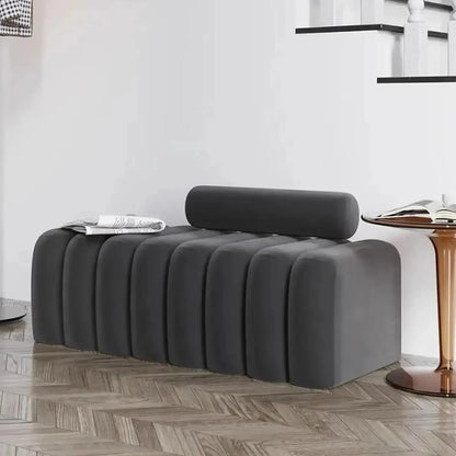 MODENA Banc Canapé / Découvrez le Charme et le Confort / By Maroc Design-Maroc Design-Gris-120x45x60cm-Maroc Design