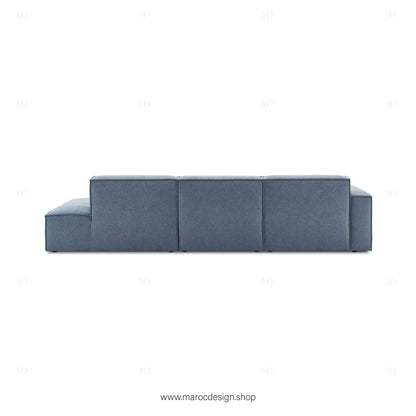 Méridienne 3 Places Gauche / BOXTER, Canapé / Salon / Séjour / Espace de Réception-canapé, fauteil, Pouf, Meridienne-Maroc Design-Beige-Maroc Design