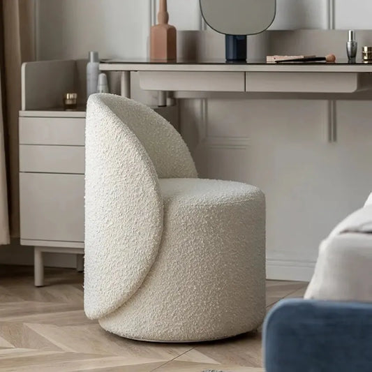 NORDICO – Tabouret Design Contemporain pour Sublimer Votre Intérieur-Maroc Design-Blanc-Maroc Design