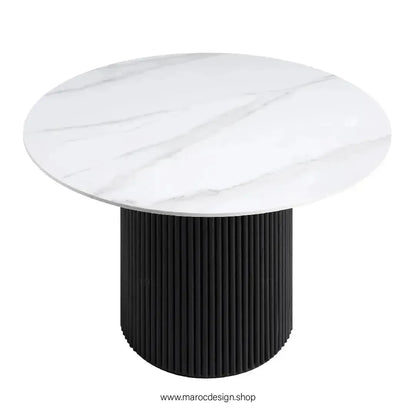 PANDA TABLE À MANGER – Élégance et Modernité pour Votre Intérieur-Maroc Design-80cm-Maroc Design