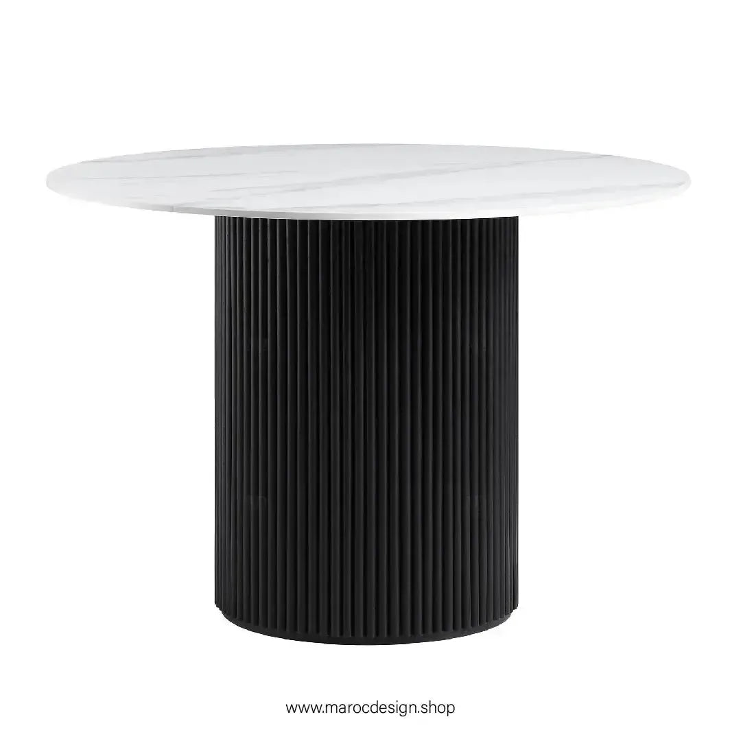 PANDA TABLE À MANGER – Élégance et Modernité pour Votre Intérieur-Maroc Design-80cm-Maroc Design