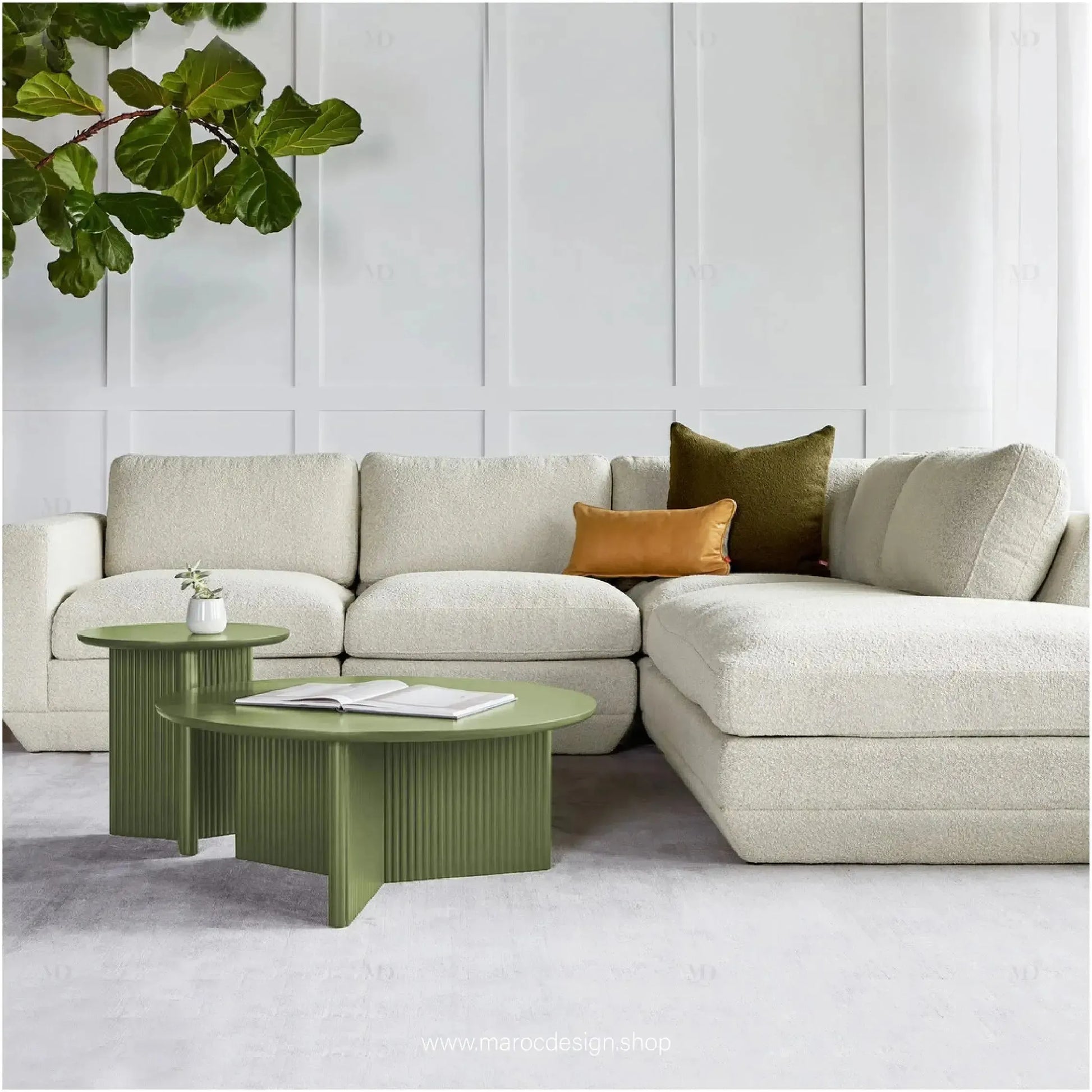 PILARO – Tables Basses / Sophistication Moderne et Élégance Néo-Classique-Table Basse Salon Séjour-Maroc Design-Maroc Design
