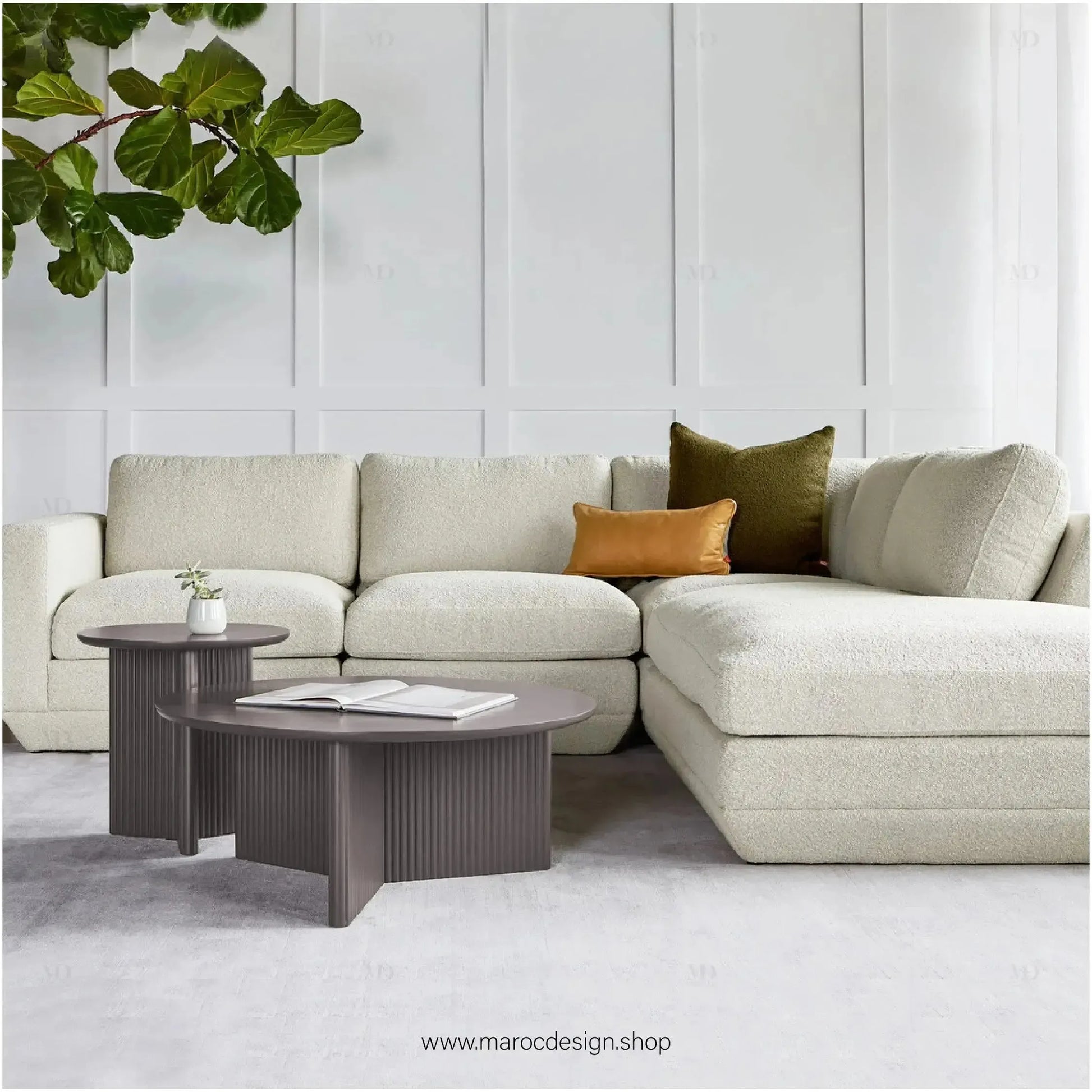 PILARO – Tables Basses / Sophistication Moderne et Élégance Néo-Classique-Table Basse Salon Séjour-Maroc Design-Maroc Design