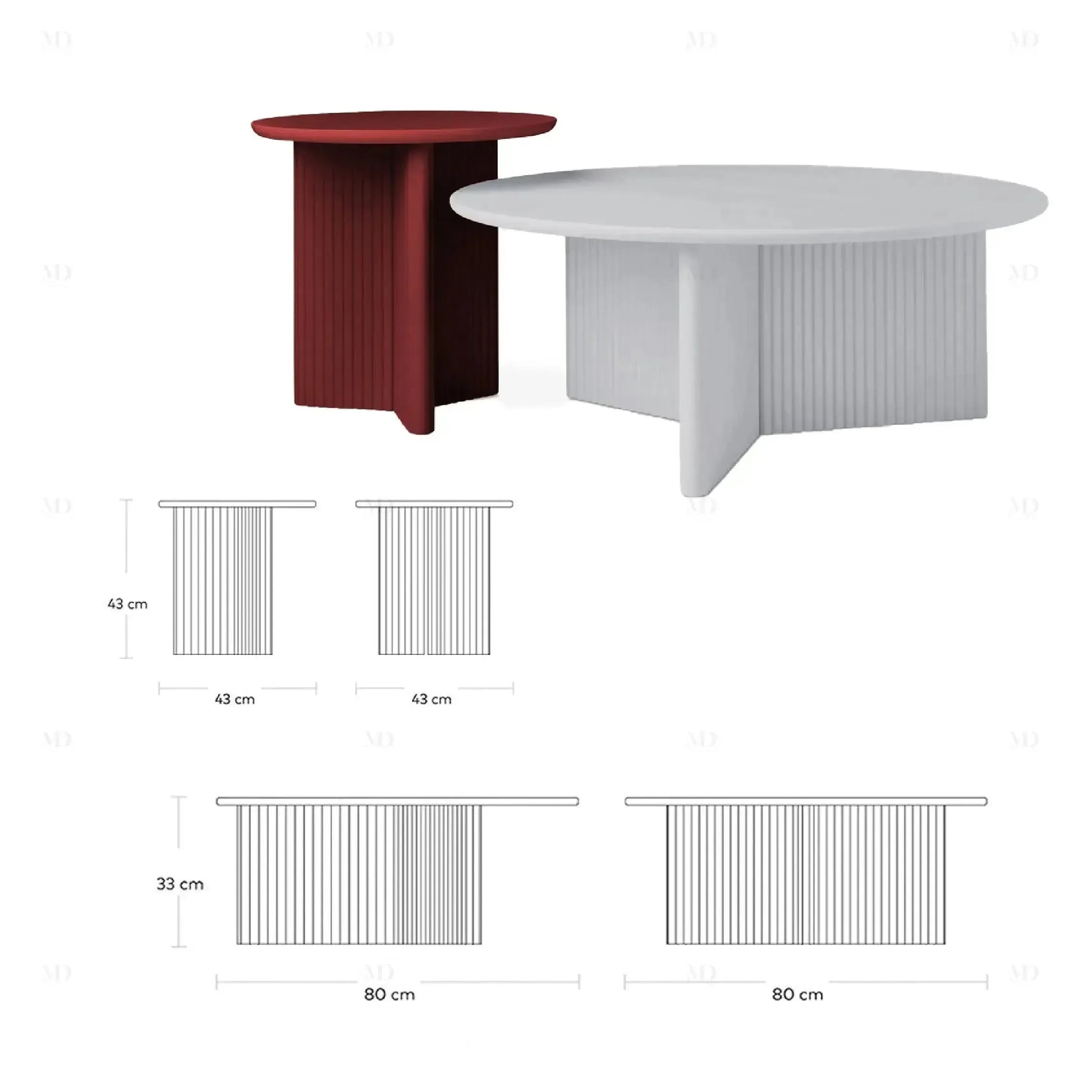 PILARO – Tables Basses / Sophistication Moderne et Élégance Néo-Classique-Table Basse Salon Séjour-Maroc Design-Maroc Design