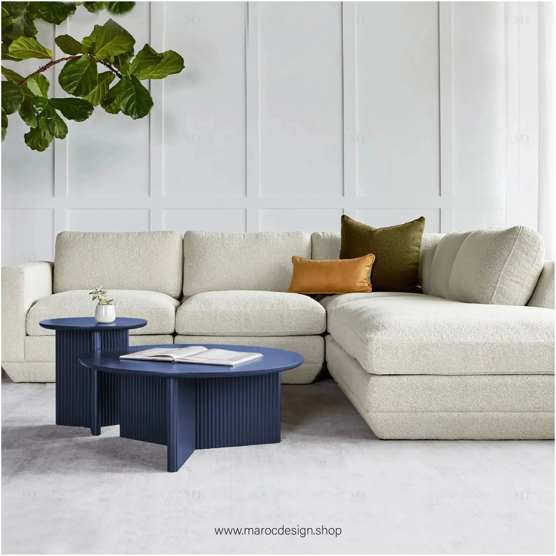 PILARO – Tables Basses / Sophistication Moderne et Élégance Néo-Classique-Table Basse Salon Séjour-Maroc Design-Maroc Design