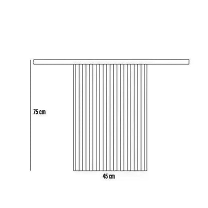 PRESTY / Table à Manger Ronde / Collection Pilar / Élégance et Confort-Table à Manger-Maroc Design-80cm-Maroc Design
